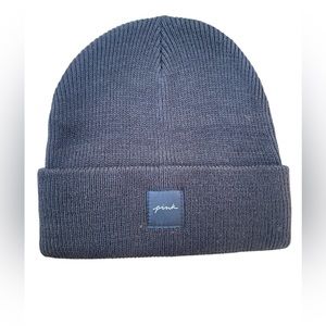 Victoria’s Secret Black Ribbed Beanie